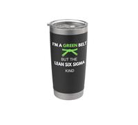 Divertente, sono una cintura verde ma sono del tipo Lean Six Sigma Bicchiere termico in acciaio inox doppia parete