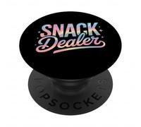 Divertente Spacciatore Detto Divertente Amante del Cibo Donne Uomini PopSockets PopGrip Adesivo