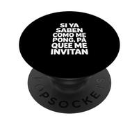 Divertente Spagnolo Detto Si Ya Saben Como Me Pongo PopSockets PopGrip Adesivo