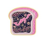 Divertente spilla smaltata a tema cosmico con spilla gioielli alla moda per abbigliamento decorazione zaino gioielli, Misura unica, come descritto