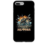 Divertente Spinosauro Dinosauro Kaiju Mostro Giapponese Custodia per iPhone 7 Plus/8 Plus