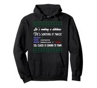 Divertente SQL Programmatore Database Admin Natale X-mas DBA Felpa con Cappuccio