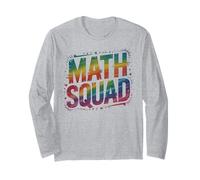 Divertente Squadra di Matematica Squadra educativa Pensare STEM Geek Steminist Maglia a Manica