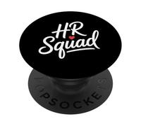 Divertente squadra risorse umane dicendo con donne ufficio cuore PopSockets PopGrip Adesivo