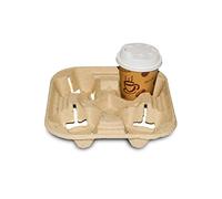 Divertente ST 409 Cup Holder 4 tazze di carta blu (confezione da 90)