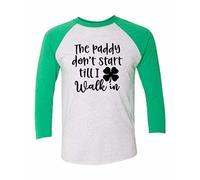 Divertente St.Patrick's Giorno Paddy Don'T Start fino a i Cammina in Baseball