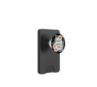 Divertente stagione dei fiori selvatici con margherite fresche per giardiniere PopSockets PopWallet per MagSafe