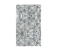 Divertente stampa di dollari con bandiera decorativa per esterni per tutte le stagioni modello su un solo lato cortile portico patio