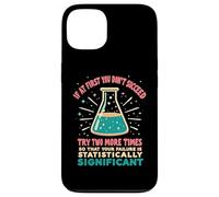 Divertente Statistica Scienza Giochi di parole per uomini donne Chimica Custodia per iPhone 13
