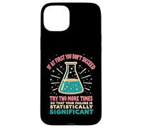 Divertente Statistica Scienza Giochi di parole per uomini donne Chimica Custodia per iPhone 15 Plus