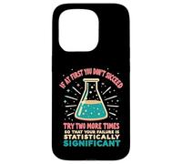 Divertente Statistica Scienza Giochi di parole per uomini donne Chimica Custodia per iPhone 15 Pro