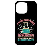Divertente Statistica Scienza Giochi di parole per uomini donne Chimica Custodia per iPhone 15 Pro Max
