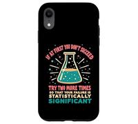 Divertente Statistica Scienza Giochi di parole per uomini donne Chimica Custodia per iPhone XR