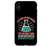 Divertente Statistica Scienza Giochi di parole per uomini donne Chimica Custodia per iPhone XS Max