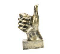 Divertente statua del gesto della mano Decorazione da tavolo per il balcone