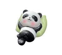 Divertente statuetta a forma di animale del fumetto panda cane maialino conigli, ornamento in miniatura per casa, ufficio, scrivania o decorazione per auto