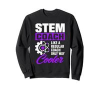Divertente STEM Coach Solo Modo più Freddo Scienza Umorismo Felpa