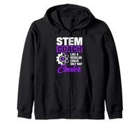 Divertente STEM Coach Solo Modo più Freddo Scienza Umorismo Felpa con Cappuccio