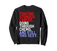 Divertente stomaco cancro combattente Chemo paziente Inspirational Felpa