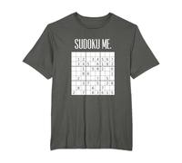 Divertente Sudoku me Challange Puzzles T-Shirt Maglietta
