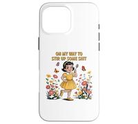 Divertente sulla mia strada per suscitare qualche ragazza carina Custodia per iPhone 16 Pro Max