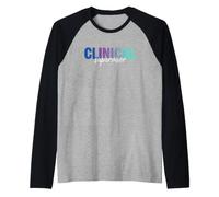 Divertente supervisore clinico dicendo Sarcastico Maglia con Maniche Raglan