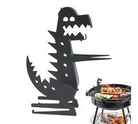 Divertente supporto per barbecue - divertente supporto per salsicce a forma di dinosauro | Utensili da cucina per barbecue per attività all'aperto, casa, campeggio, feste in giardino e