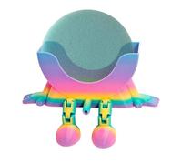 Divertente supporto per spugna con stampa 3D, organizer per lavello, autoserrante, portasapone da bagno, contenitore per sapone da bagno, contenitore unico da appoggio, regalo divertente da scrivania