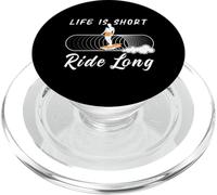 Divertente surf lungo, design per longboard PopSockets PopGrip per MagSafe