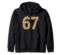 Divertente suricato Africano 6 7 Meme Six Seven Love Felpa con Cappuccio