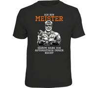 Divertente T-Shirt Io Bin Maestro E Hanno Sempre Maglia Regalo Corneo Stampato
