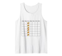 Divertente Taco martedì Calendario Cinco De Mayo Canotta