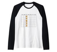 Divertente Taco martedì Calendario Cinco De Mayo Maglia con Maniche Raglan