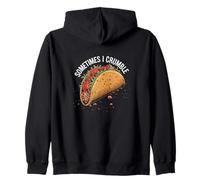 Divertente Taco martedì Cinco De Mayo A Volte I Crumble Felpa con Cappuccio