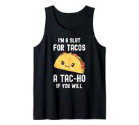 Divertente Taco Sono Una Troia per Tacos Carino Adorabile Cibo Kawaii Canotta