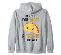 Divertente Taco Sono Una Troia per Tacos Carino Adorabile Cibo Kawaii Felpa con Cappuccio