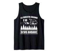Divertente Taglialegna Boscaiolo Motosega La Foresta Chiama Canotta