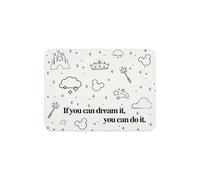 Divertente tappetino per mouse con scritta "If you can dream it you can do it" per casa e ufficio (può farlo MP UK)