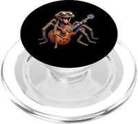 Divertente tarantola che suona gli amanti del ragno della chitarra elettrica PopSockets PopGrip per MagSafe