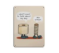 Divertente targa decorativa da parete in metallo, stile vintage, per pub, club, caffetterie, bar, casa, decorazione artistica da parete in stile retrò, 30 x 40 cm