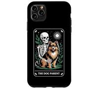 Divertente Tarocchi Del Cane Genitore Pomerania Custodia per iPhone 11 Pro Max