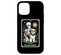 Divertente Tarocchi Del Cane Genitore Shih Tzu Custodia per iPhone 12/12 Pro