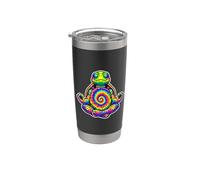 Divertente tartaruga meditando animali della pace Bicchiere termico in acciaio inox doppia parete