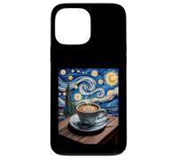 Divertente tazza da caffè con scritta "Starry Night", per donne e uomini Custodia per iPhone 13 Pro Max