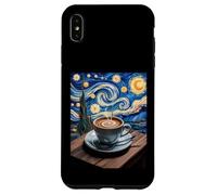 Divertente tazza da caffè con scritta "Starry Night", per donne e uomini Custodia per iPhone XS Max