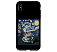 Divertente tazza da caffè con scritta "Starry Night", per donne e uomini Custodia per iPhone XS Max