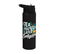 Divertente tè Earl Grey - Amante del tè Stainless Steel Insulated Water Bottle