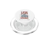 Divertente tecnico HVAC Riparo cose e so cose PopSockets PopGrip per MagSafe