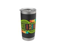 Divertente Tennis Date Un Server Palle Divertenti Giocare Sport Uomini Donne Bicchiere termico in acciaio inox doppia parete