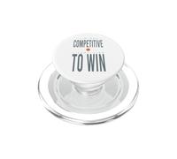 Divertente Tennis Non sono competitivo Mi piace solo vincere PopSockets PopGrip per MagSafe